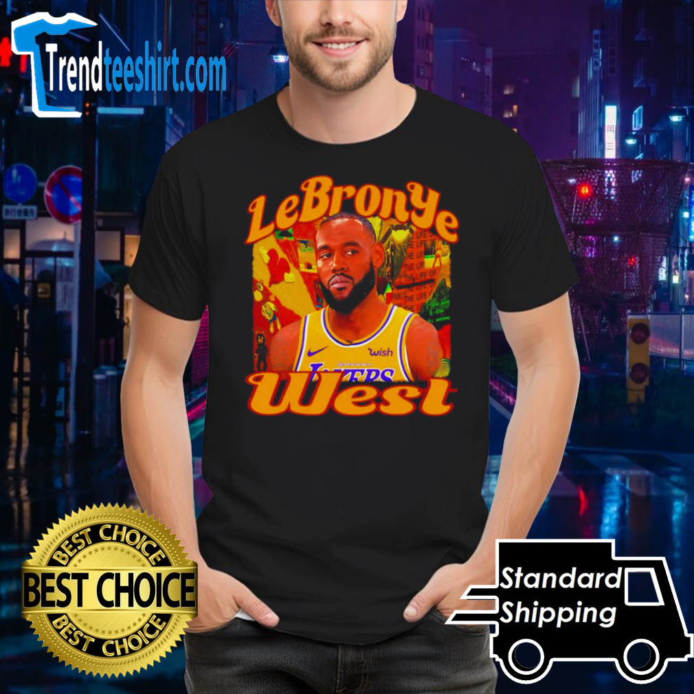 Lebronye West Lebron James X Kanye West shirt
