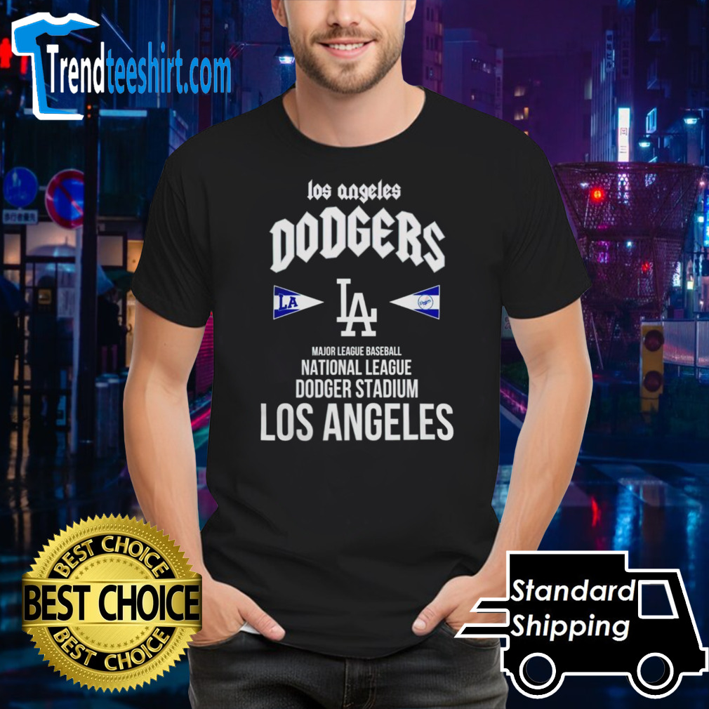 Los Angeles Dodgers Major League Baseball National League Dodgers Stadium Los Angeles shirt
