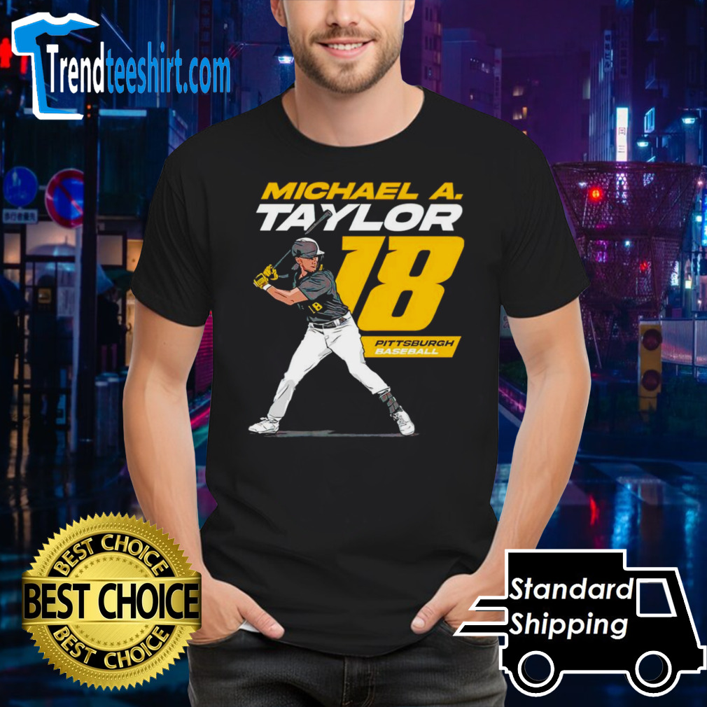 Michael A. Taylor #18 Player Pittsburgh Pirates shirt