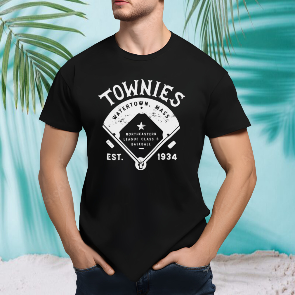 Watertown Townies Massachusetts Vintage Defunct Baseball Teams Shirt