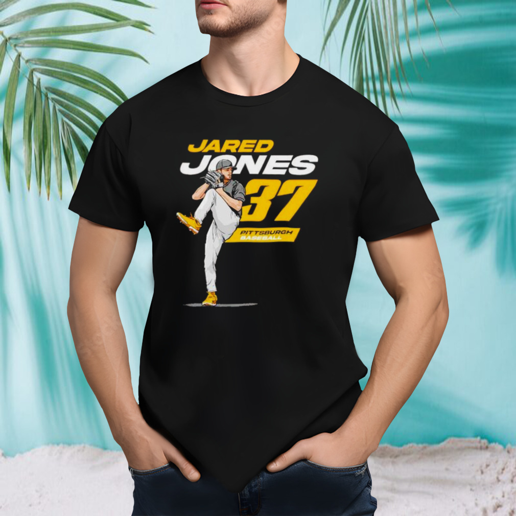 Jared Jones 37 Pittsburgh Pirates baseball shirt