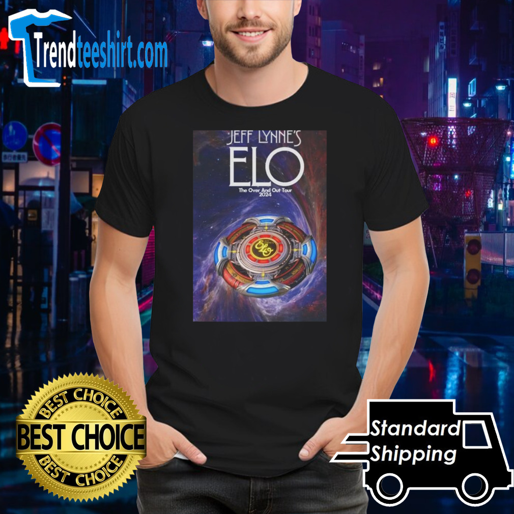 Jeff Lynne’s ELO Over and Out FINAL Tour with Dates 2024 Shirt