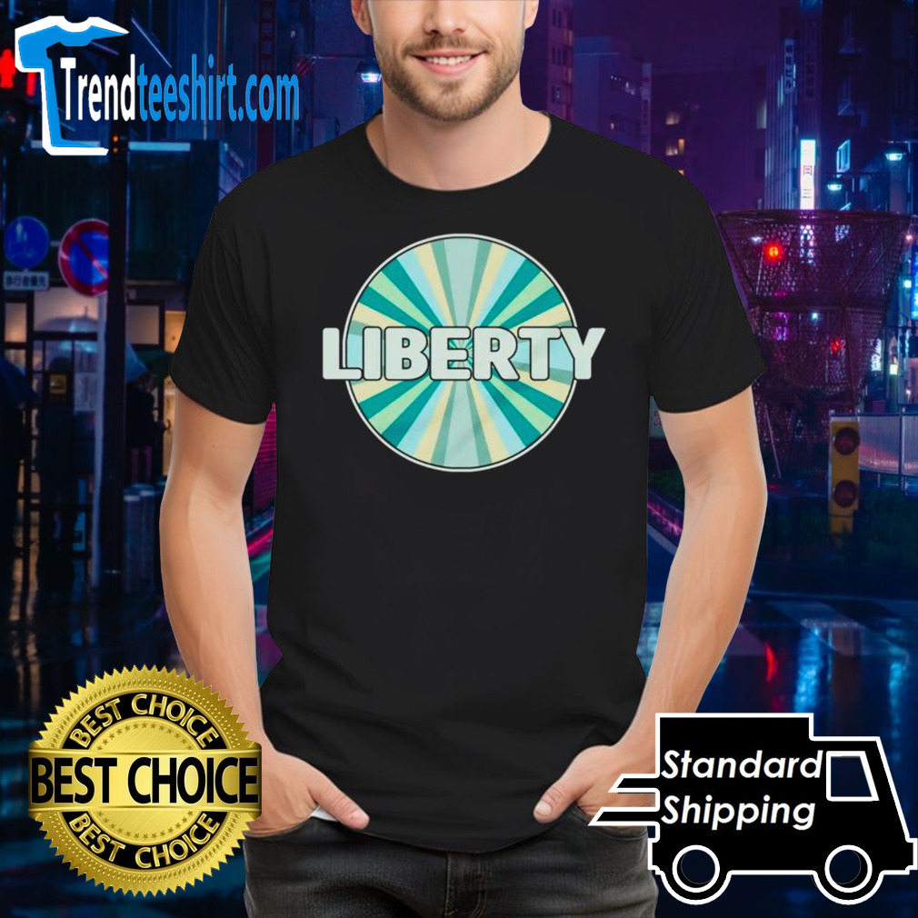 Liberty wheel retro shirt