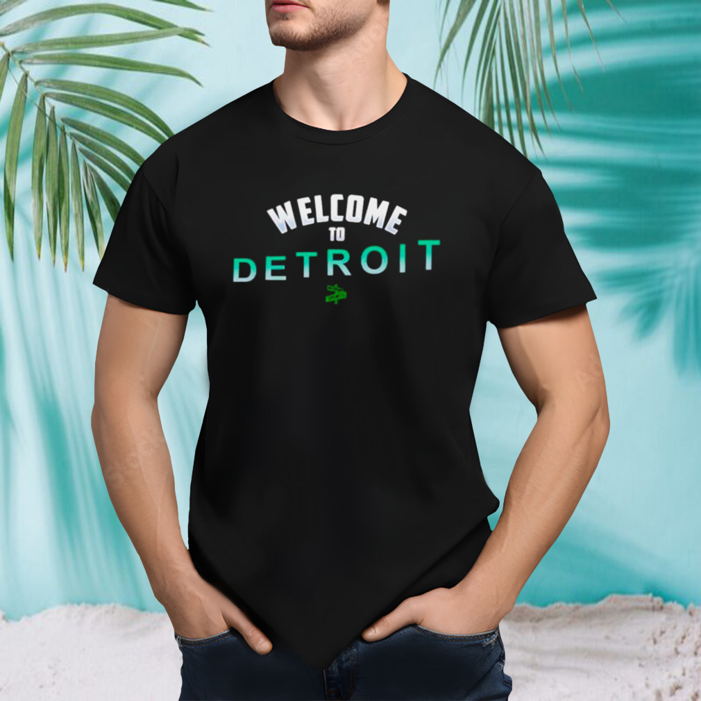 Welcome to Detroit classic shirt