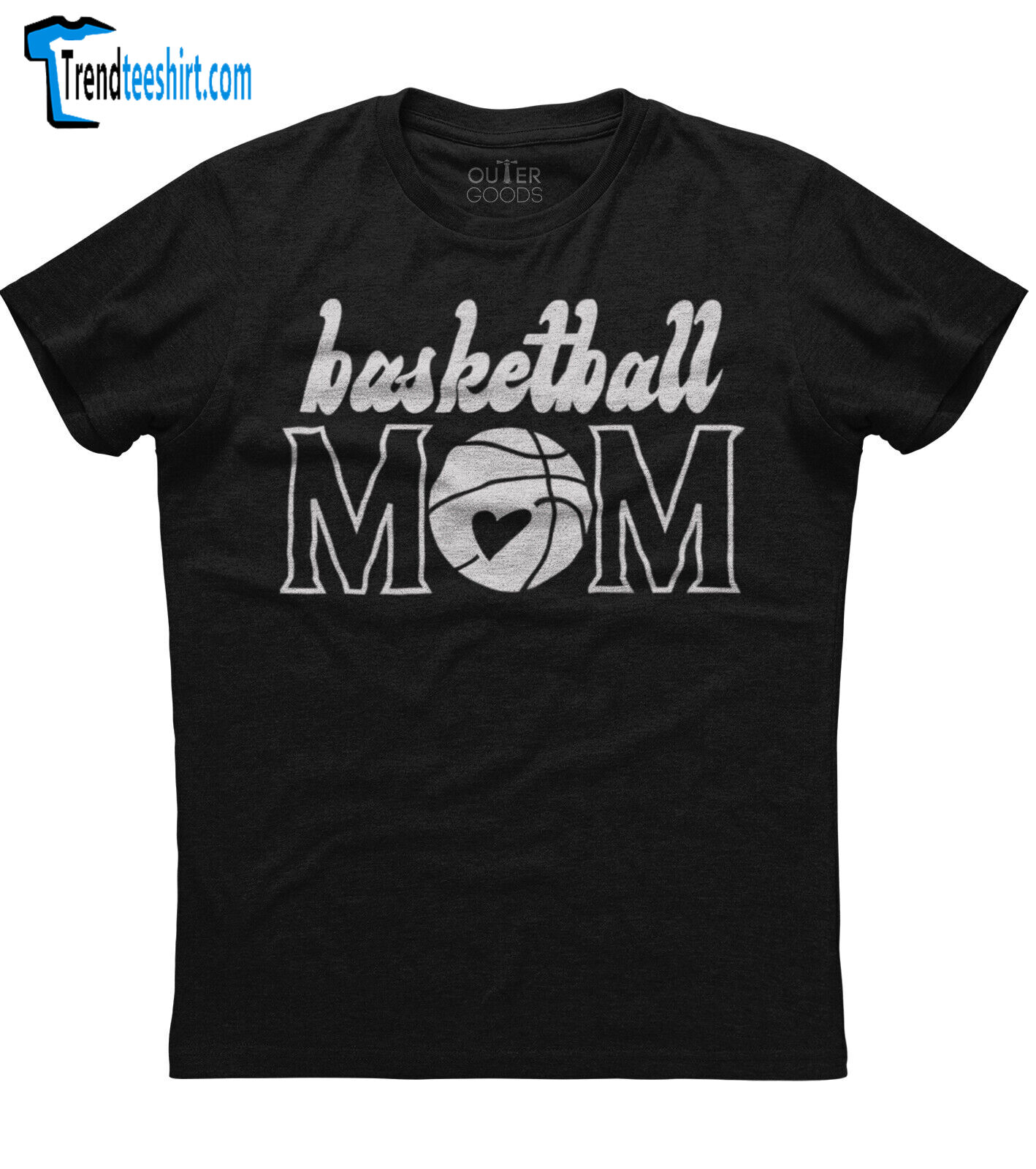 Basketball Mom Mother's Day Gift Mens Short Sleeve New Cotton Black T-shirt