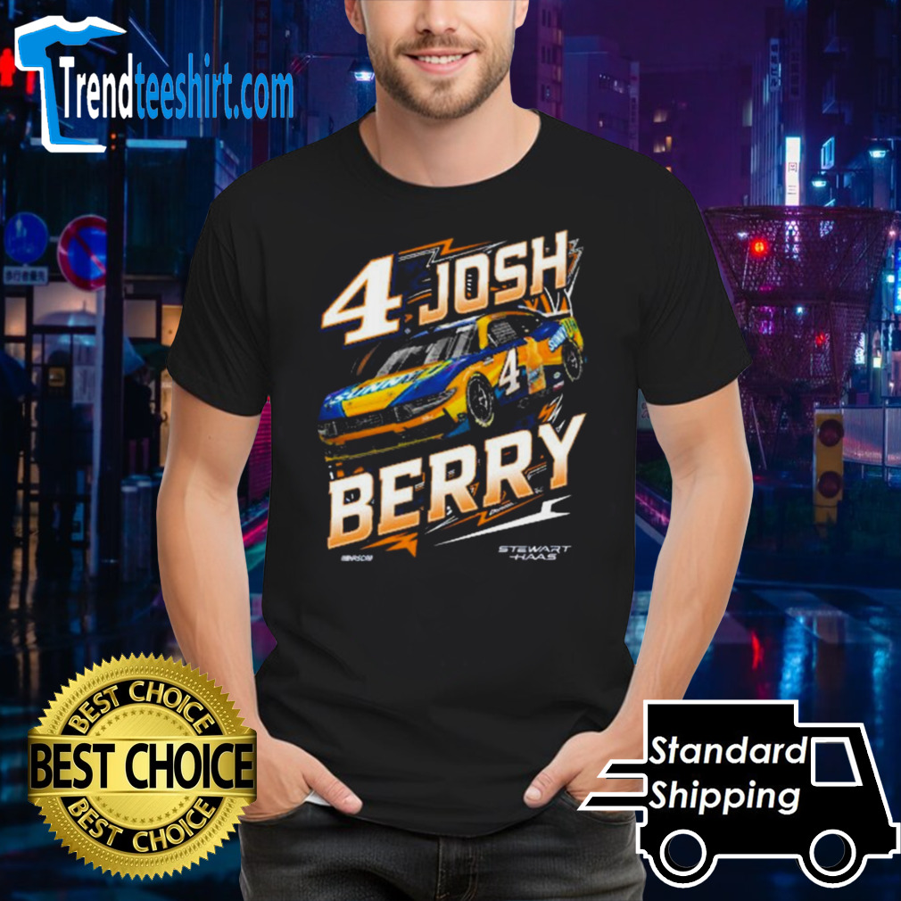 Josh Berry 2024 Sunny D Stewart-haas Racing T-shirt