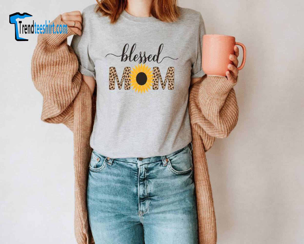 Blessed Mom Tshirt Mother's Day Tshirt Momlife Blessed Mother's Day Gifts