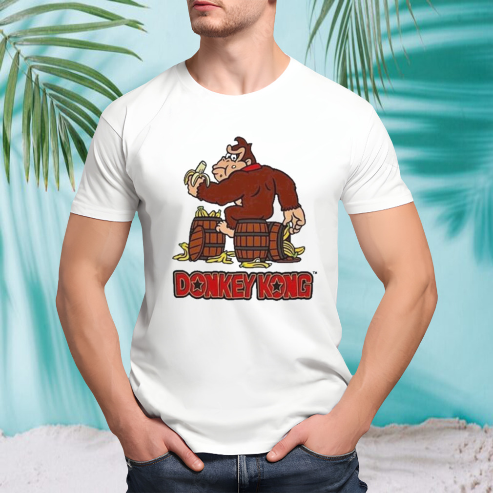 Nintendo Donkey Kong Eat Bananas shirt