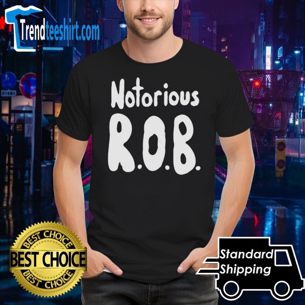 Robbie Williams Notorious R.o.b. T-shirt