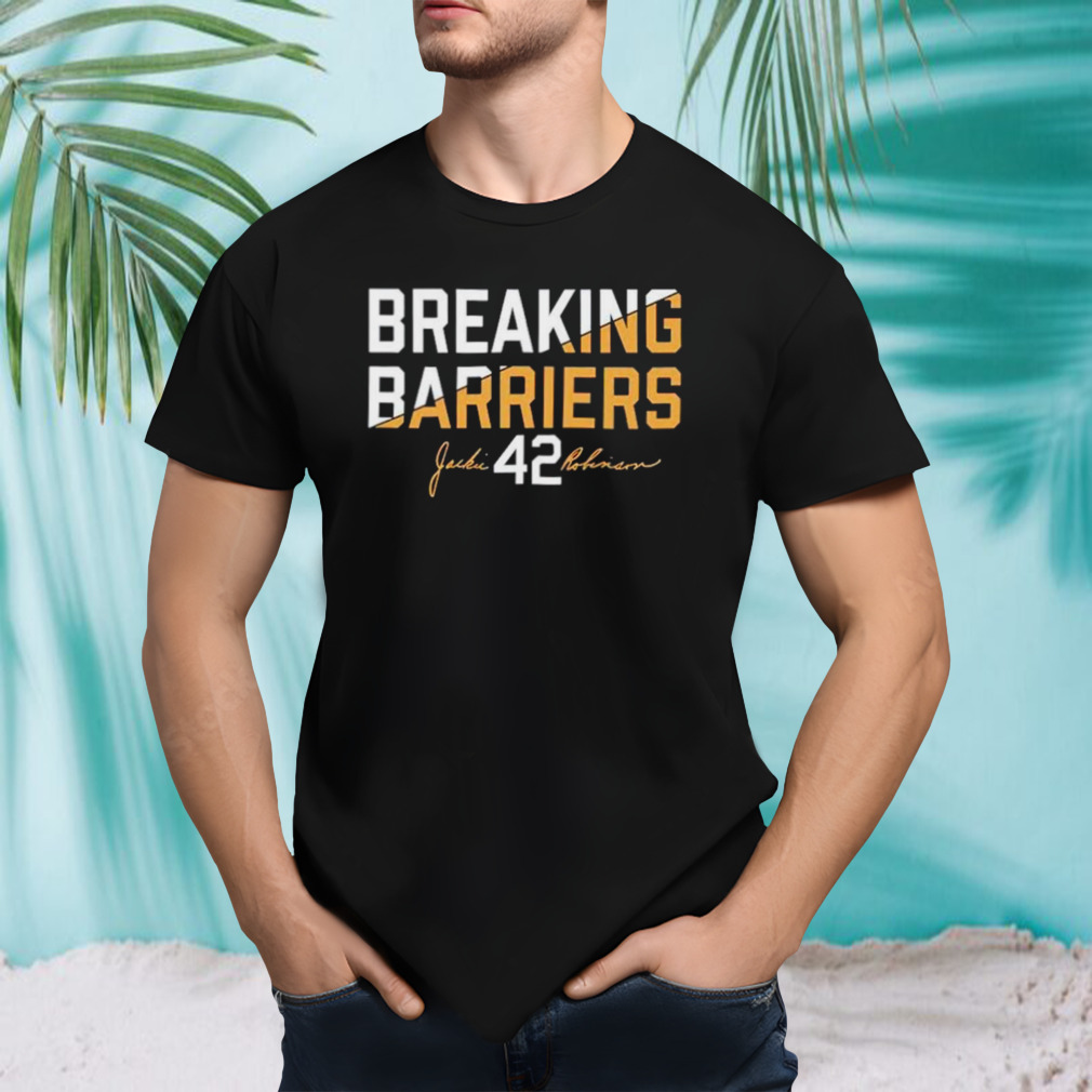 Breaking Barriers Jackie Robinson 42 shirt