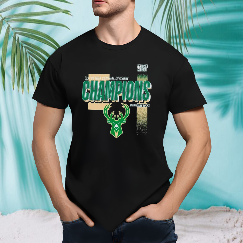 Milwaukee Bucks 2024 Central Division Champions Locker Room shirt