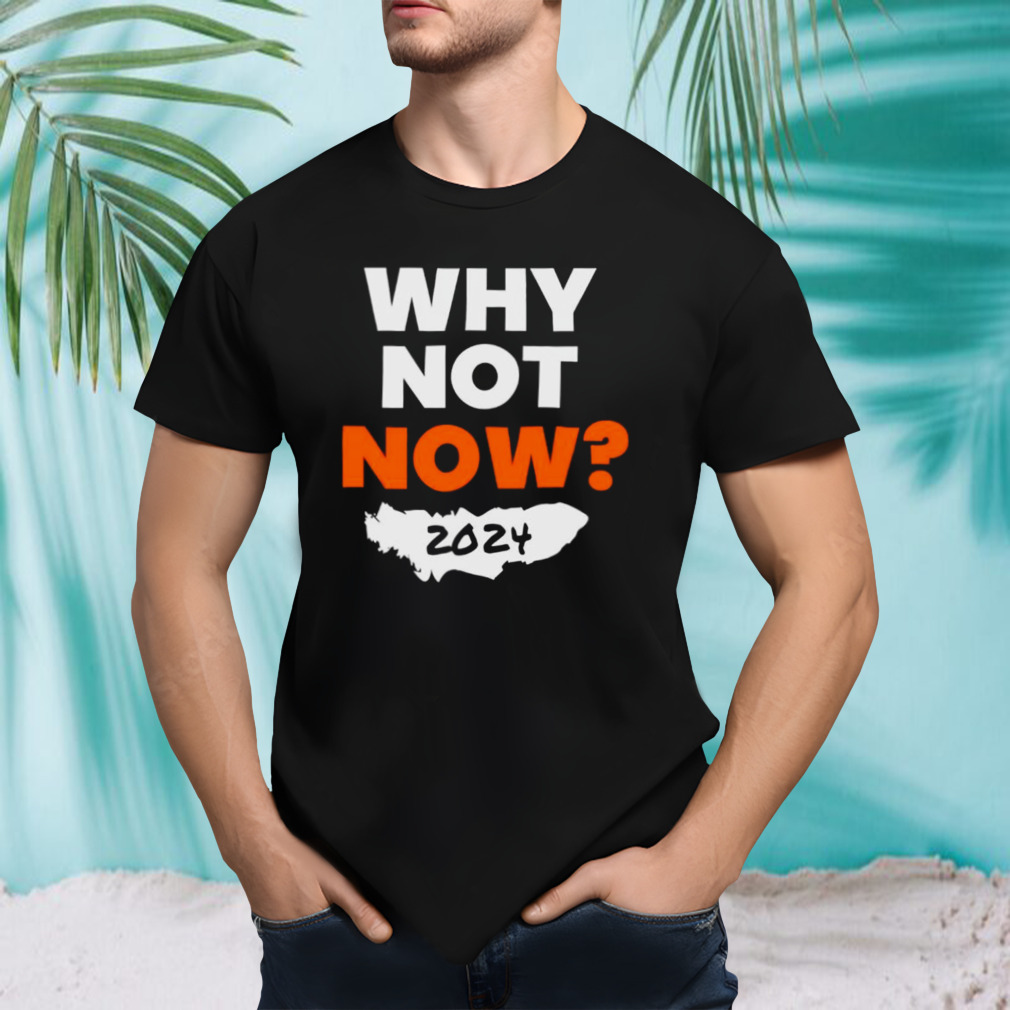 New York Knicks Basketball why not now 2024 shirt