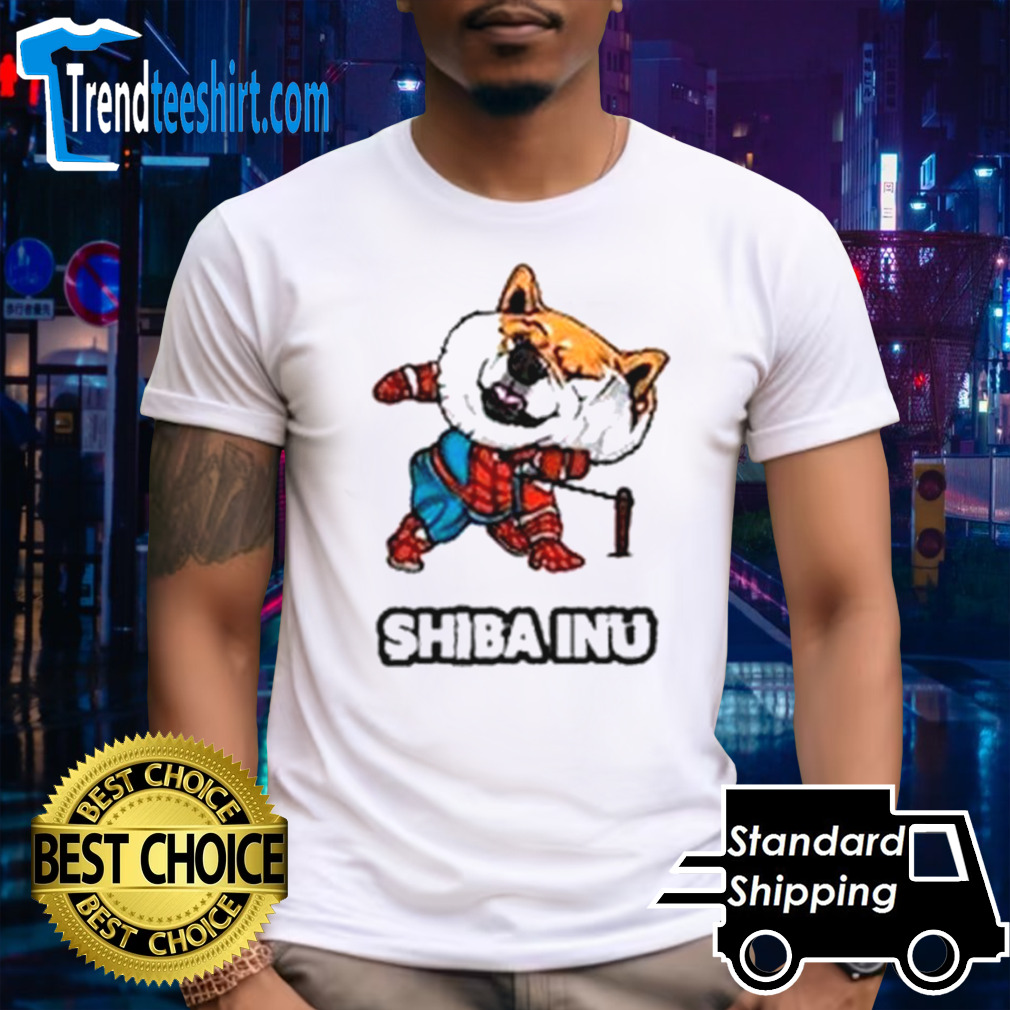 Spiderman Shiba Inu shirt