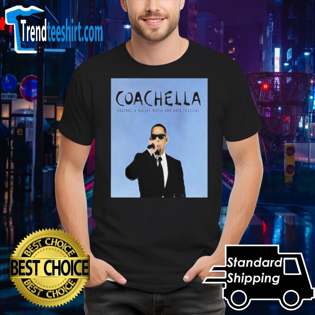 Will Smith Makes Surprise Performance Of Men In Black At Coachella 2024 Shirt