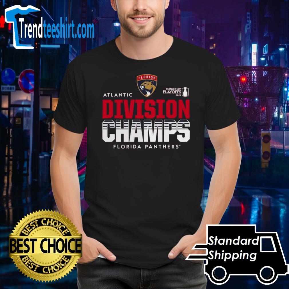 Florida Panthers 2024 Atlantic Division Champions T-Shirt