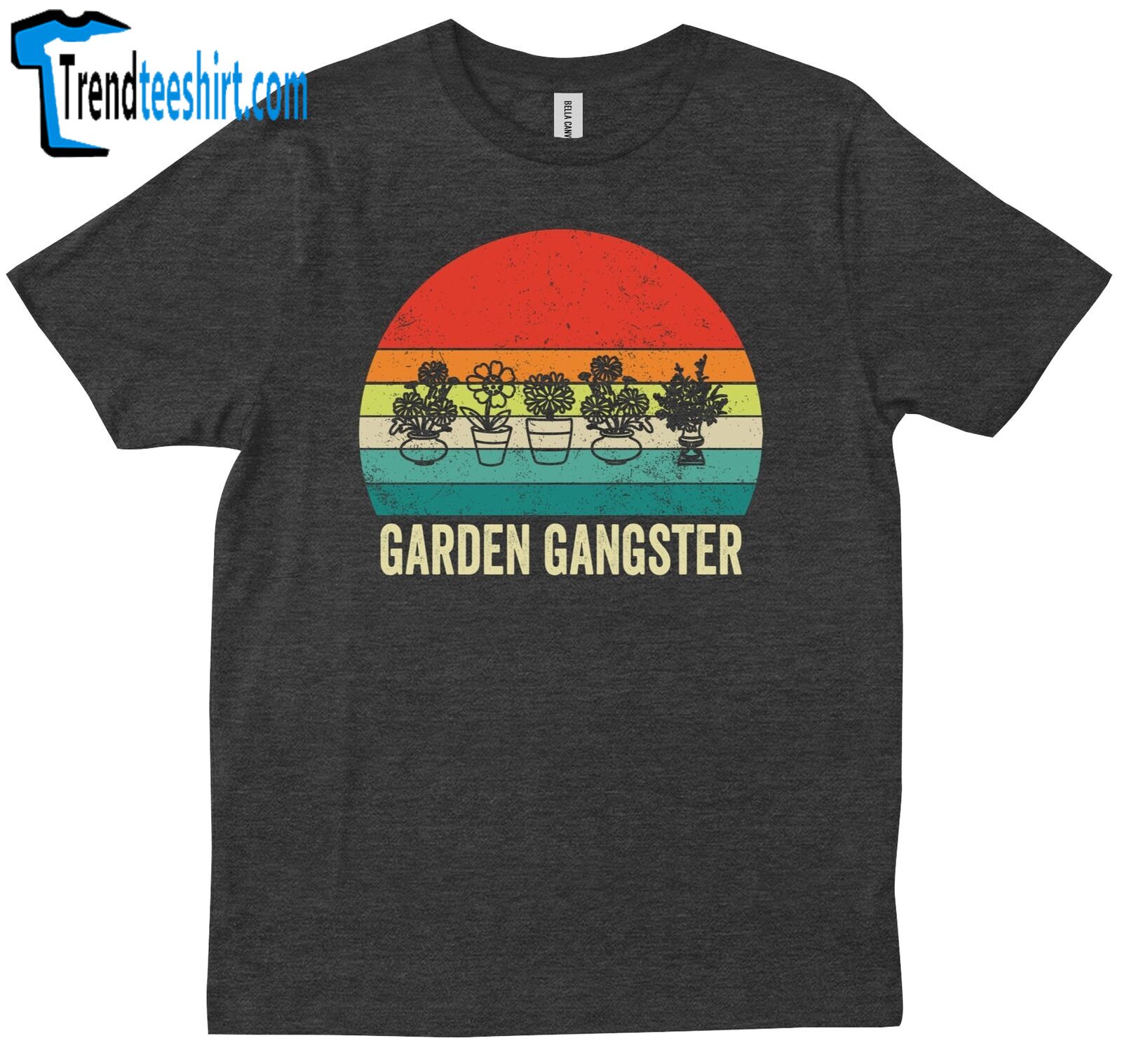 Garden Gangster Funny Plant Lady Gardening Gift Mother's Day Grandma T-shirt