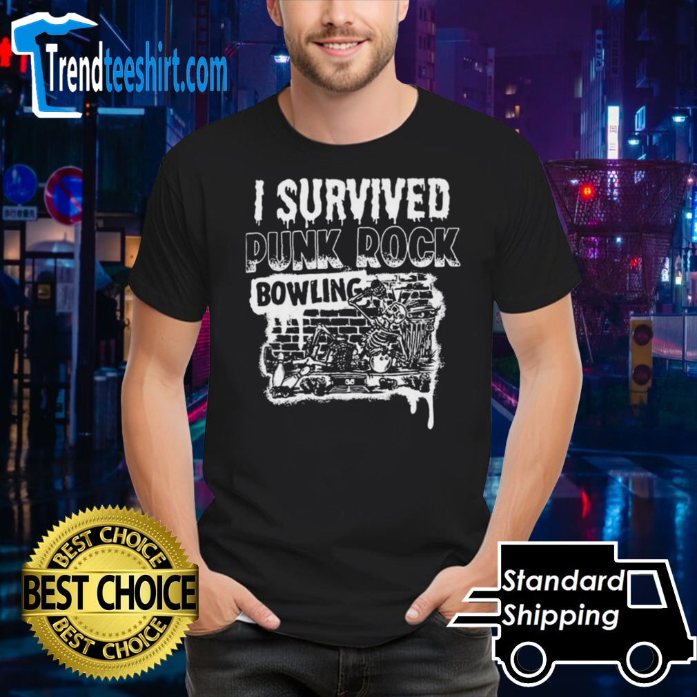 I Survived Punk Rock Bowling & Music Festival Las Vegas 2024 T-shirt