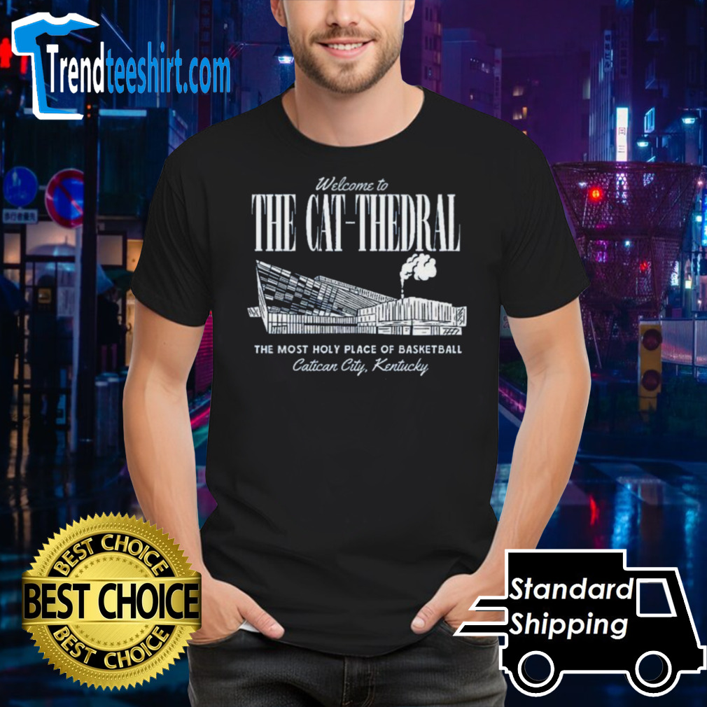Mark Pope Welcome To The Cat-Thedral Catican City Shirt
