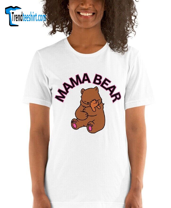 Mother Shirt Women Cotton Tshirt Mama Bear Mothers Day Birthday T Shirt Top Gift