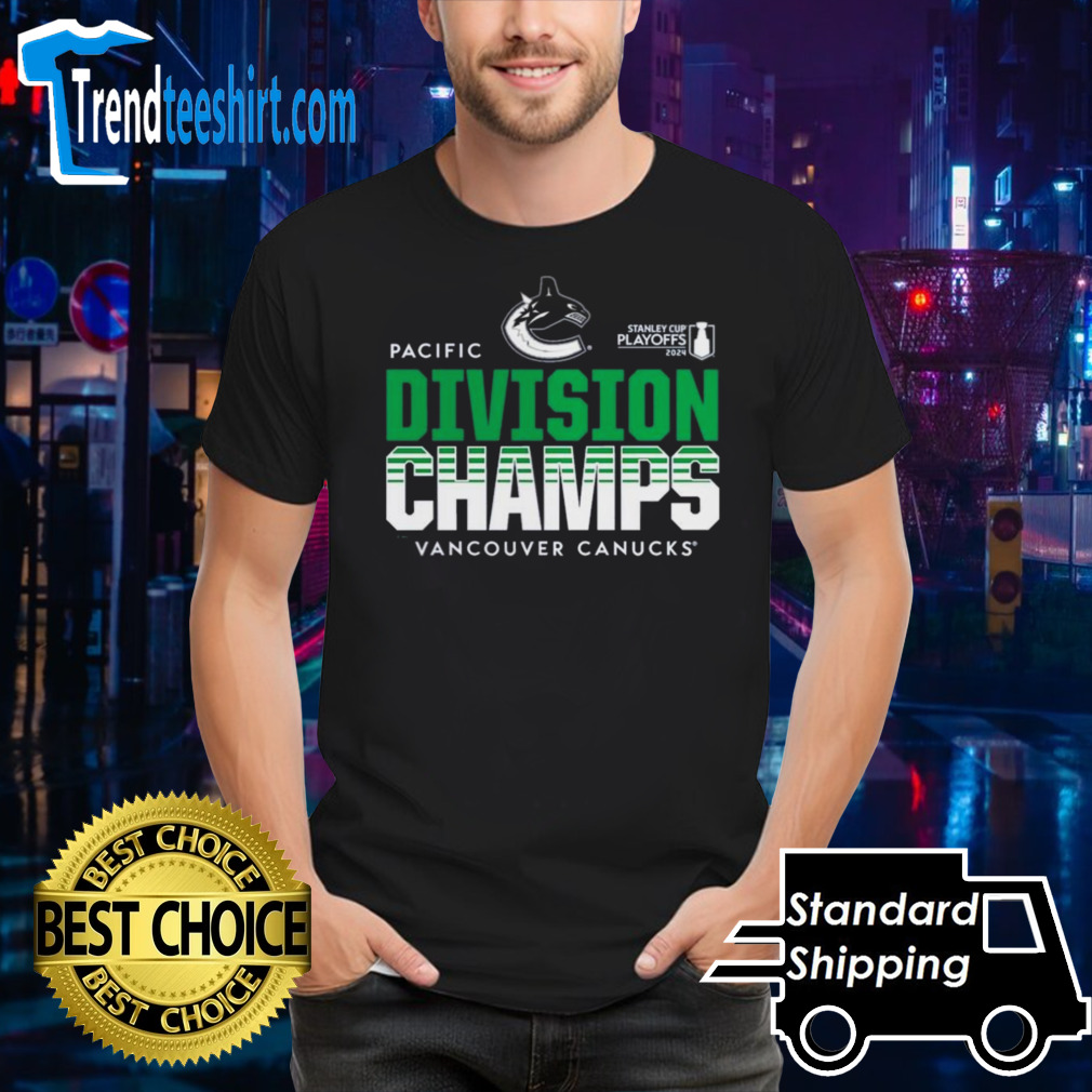 NHL 2024 Pacific Division Champions Vancouver Canucks Shirt