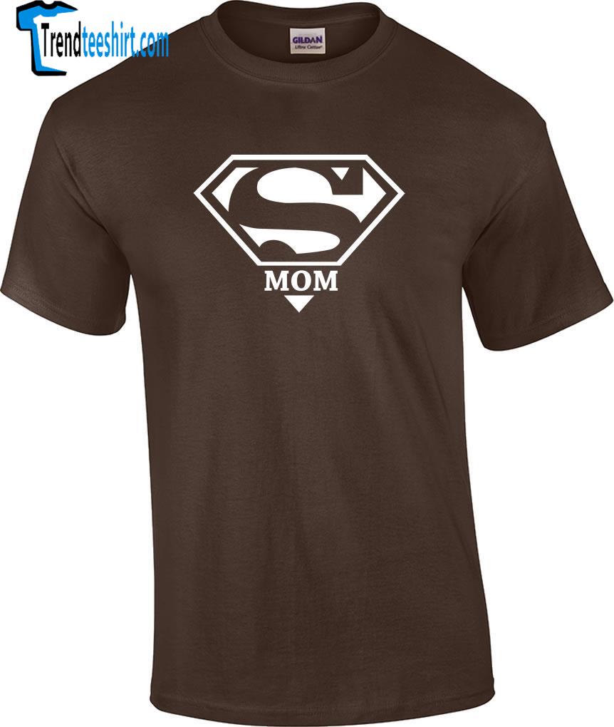 Super Mom T-shirt Funny Superhero Parody Mother's Day T-shirt