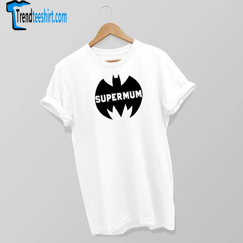 Superhero Mum - Super Mum T-shirt Mother's Day Birthday 100 Cotton