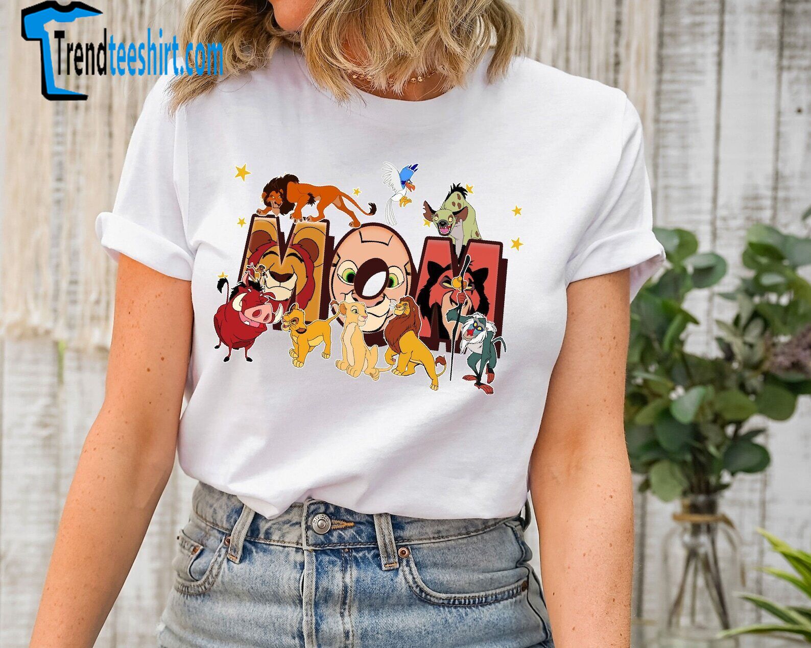 The Lion King Mom Best Mom Ever Family Matching Mother's Day Tshirt Women