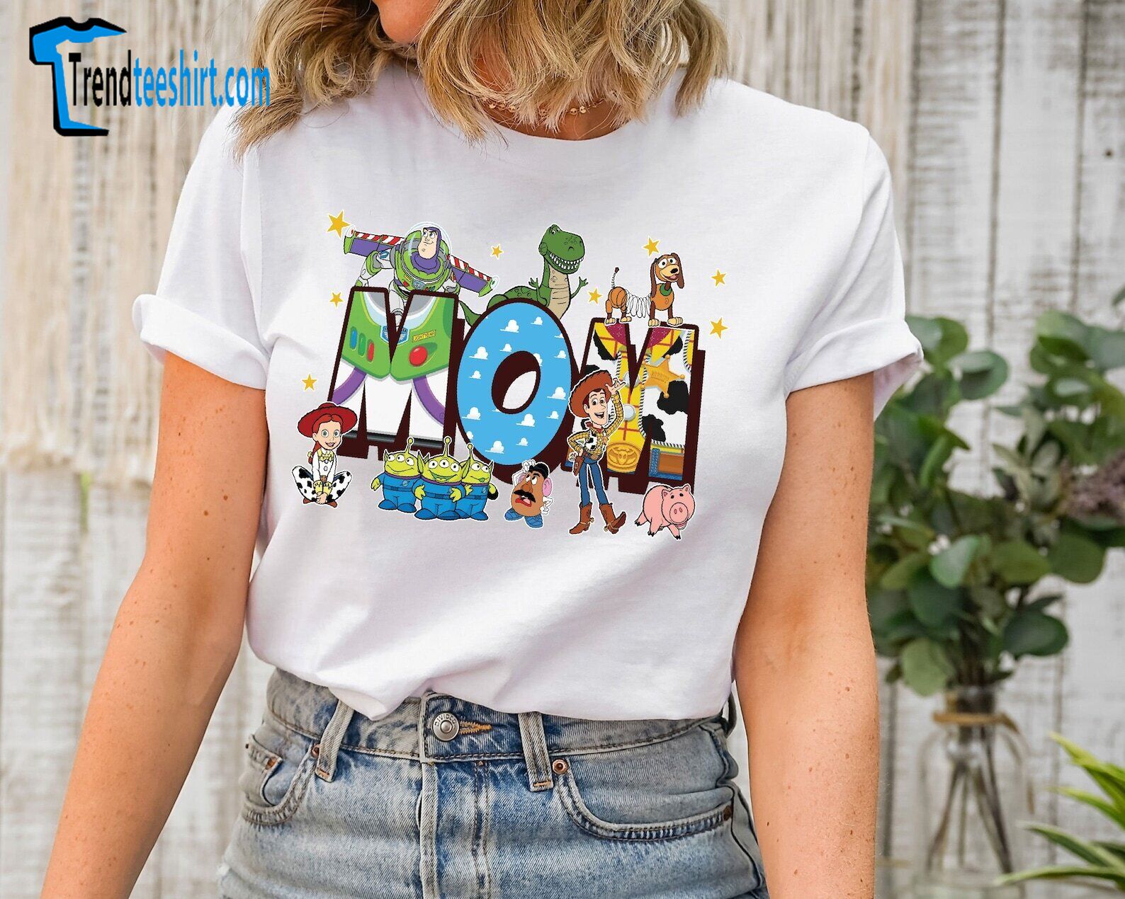 Toy Story Mom Best Mom Ever Family Matching Mother's Day Tshirt Women