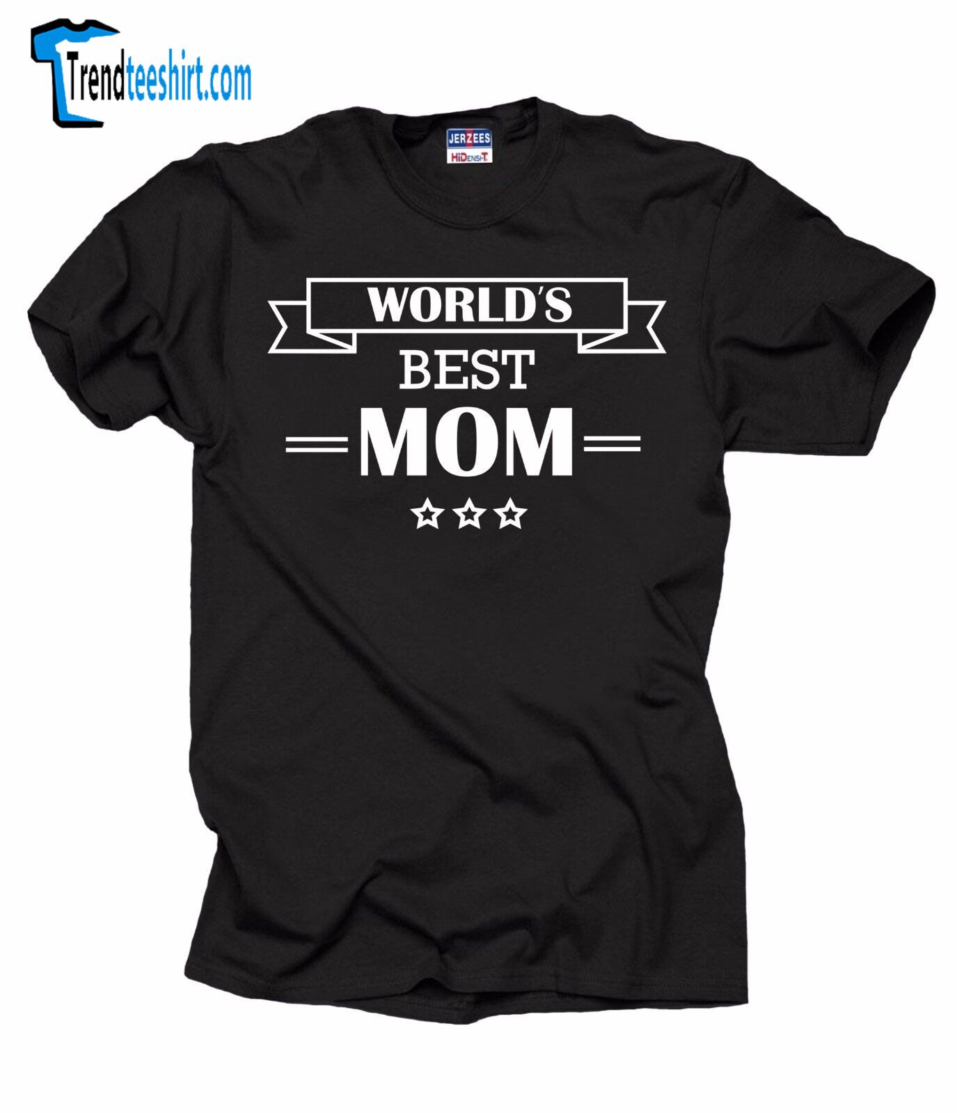 World's Best Mom Mother's Day Funny Comical Humor Gag Gift Tee T-shirt