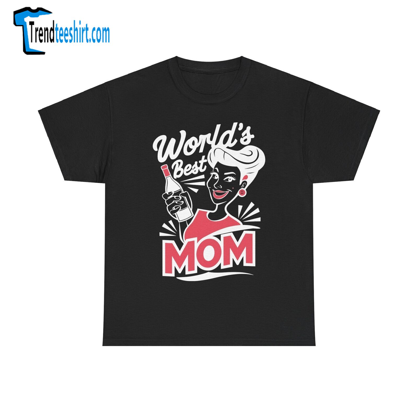 World's Best Mom T-shirt Gift For Mother Mommy Mother's Day Gift Tee Shirt