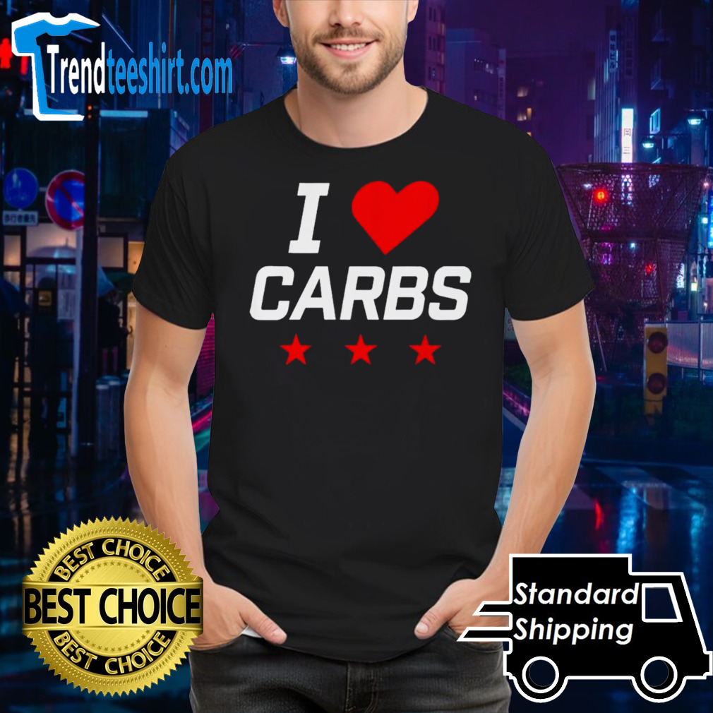 I love Carbs Washington Capitals shirt