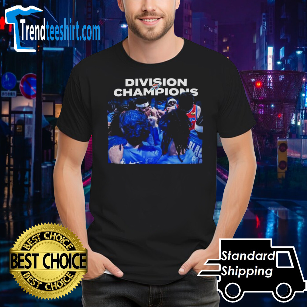 Okc Thunder 2023-24 Northwest Division Champions T-shirt