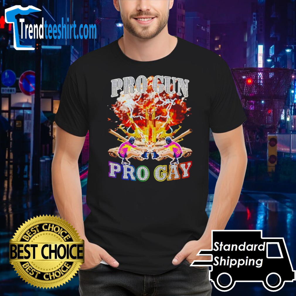 Pro gun pro gay shirt