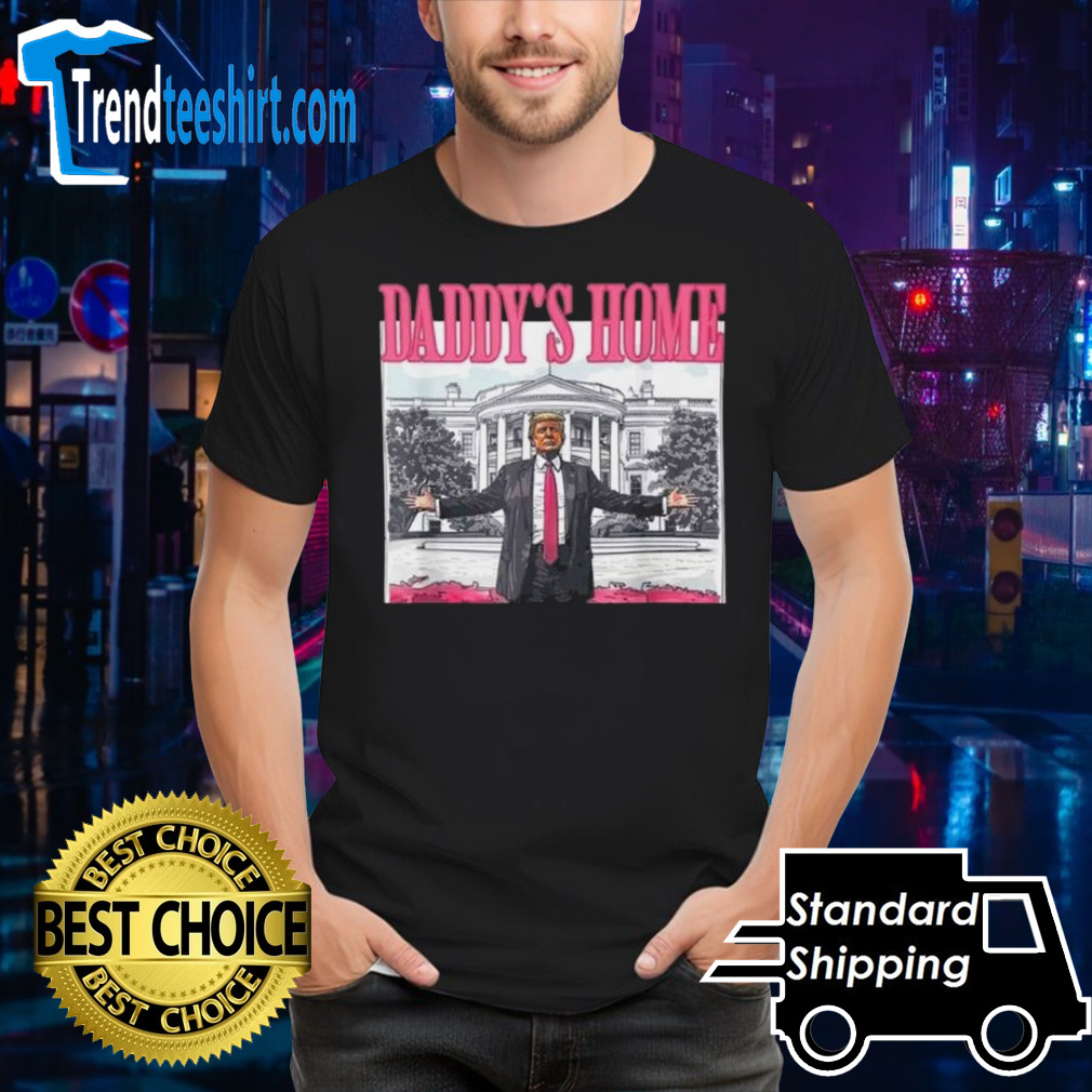 Trump Pink Daddy’s Home Shirt