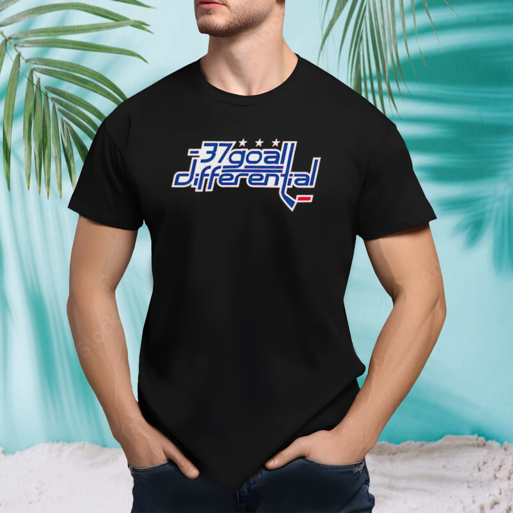 Washington Capitals hockey -37 Goal Differential shirt