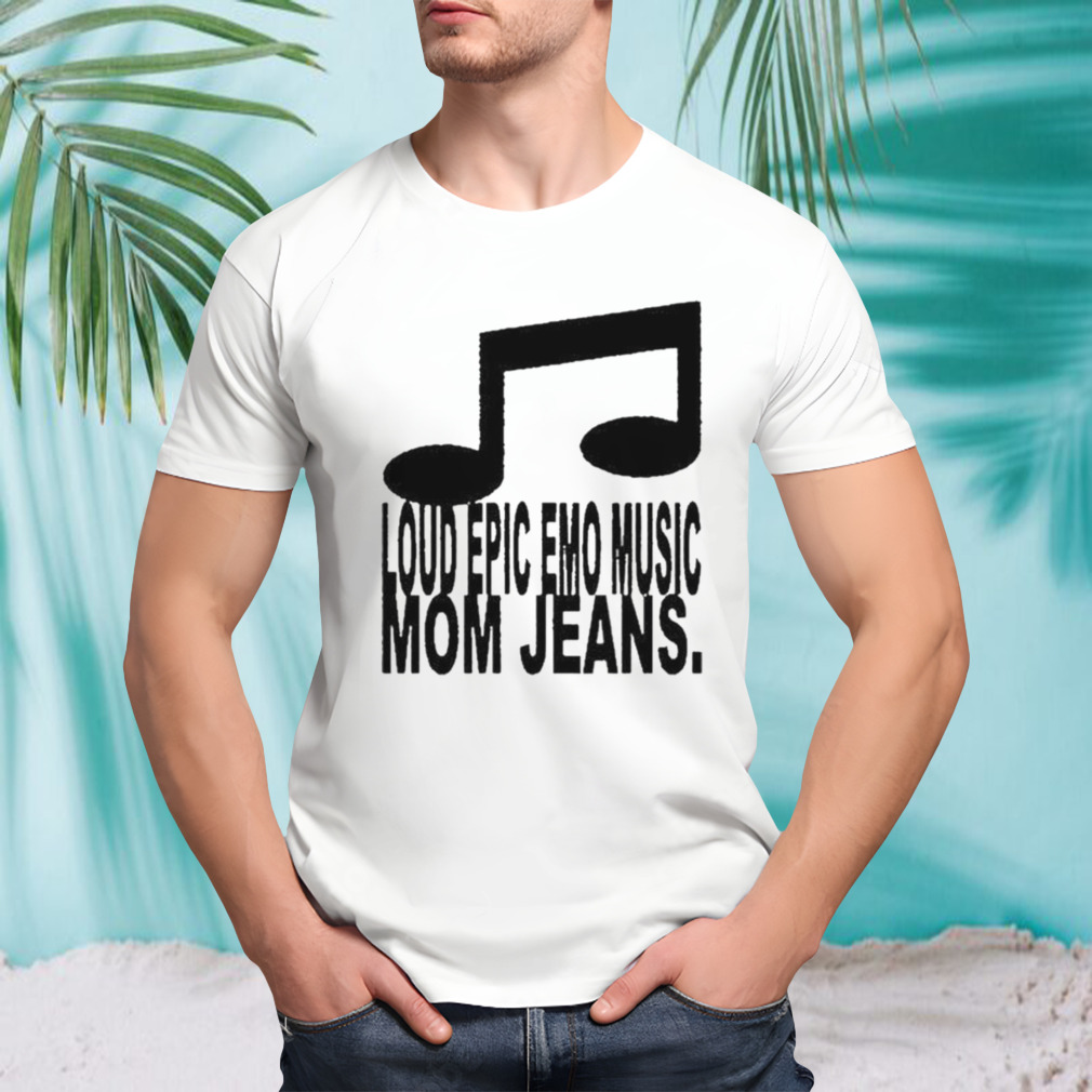 Loud Epic Emo Music Mom Jeans 2024 Tour Shirt