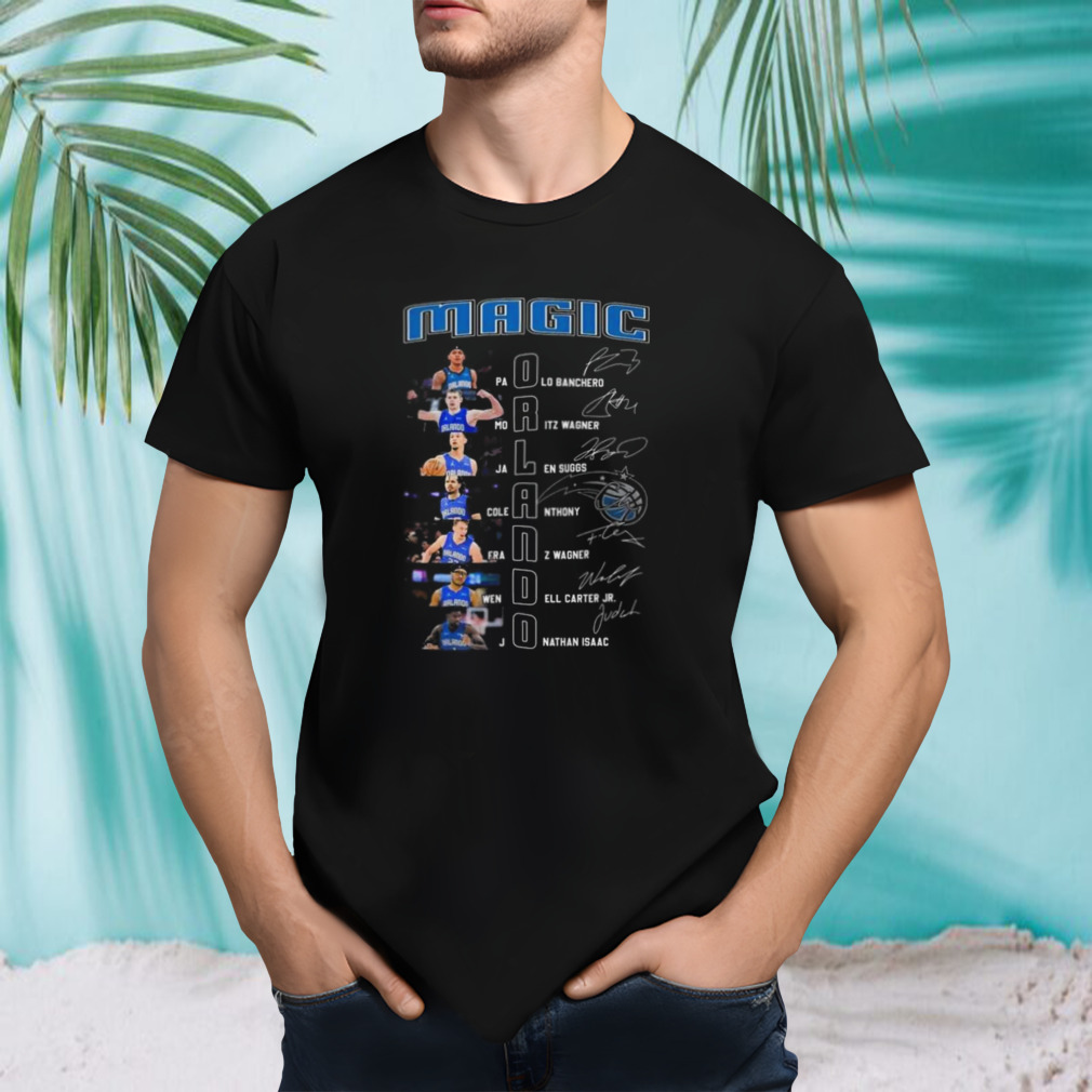 Orlando Magic Basketball The All-Star Squad Signatures Shirt
