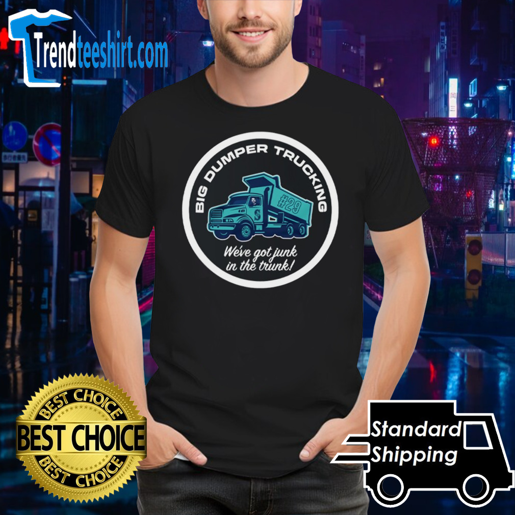 Mariners Big Dumper Trucking 2024 Giveaway shirt