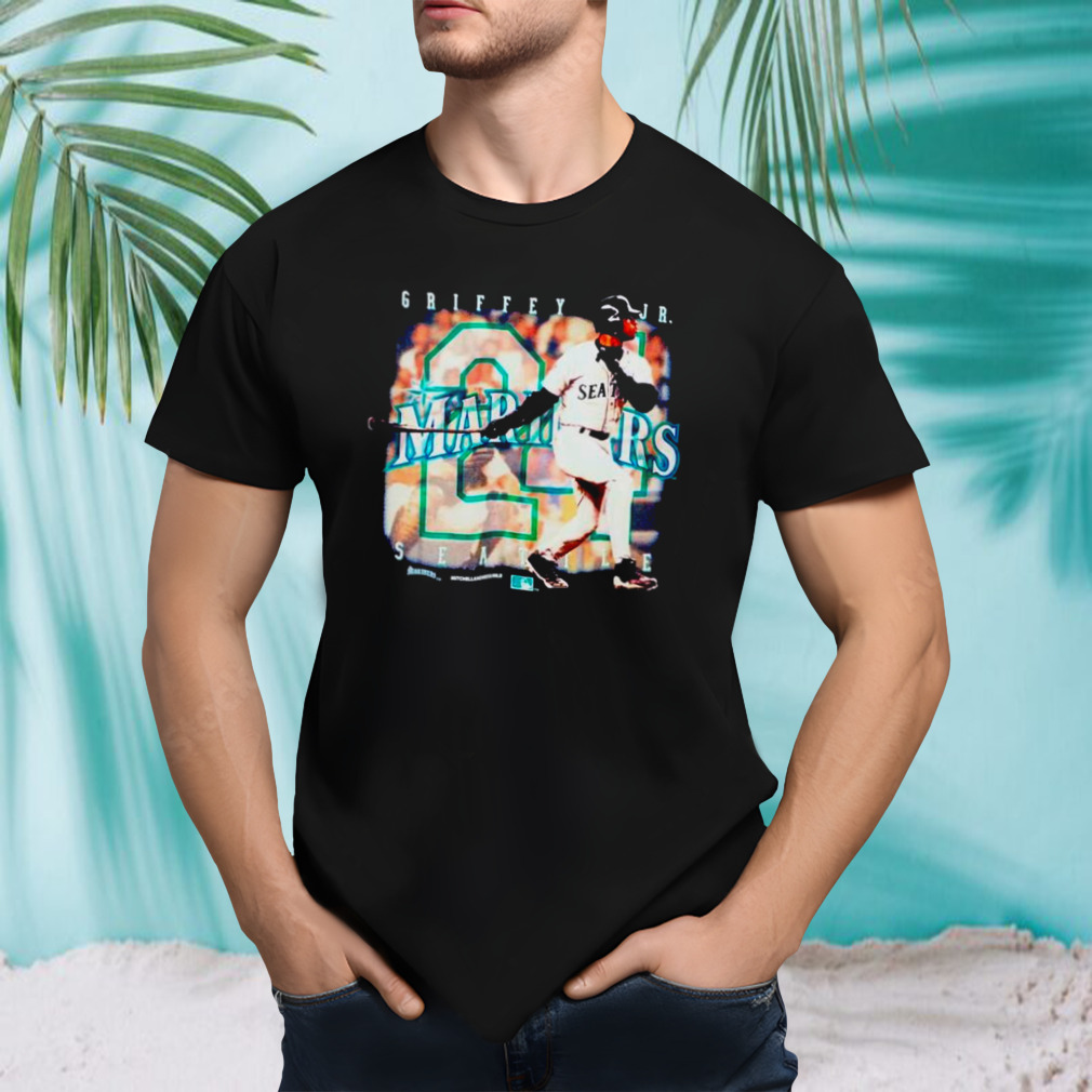 Seattle Mariners Ken Griffey Jr photo shirt