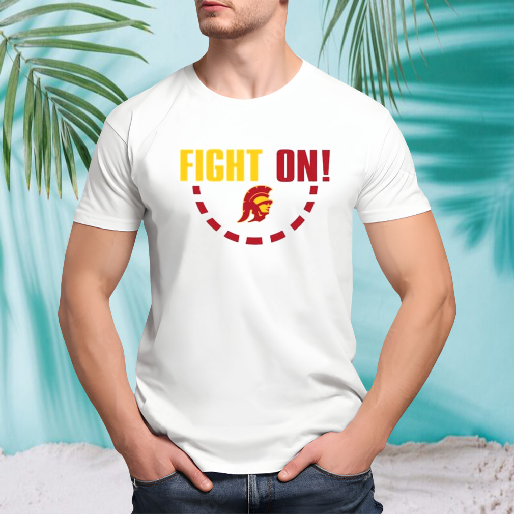 USC Trojans fight on shirt