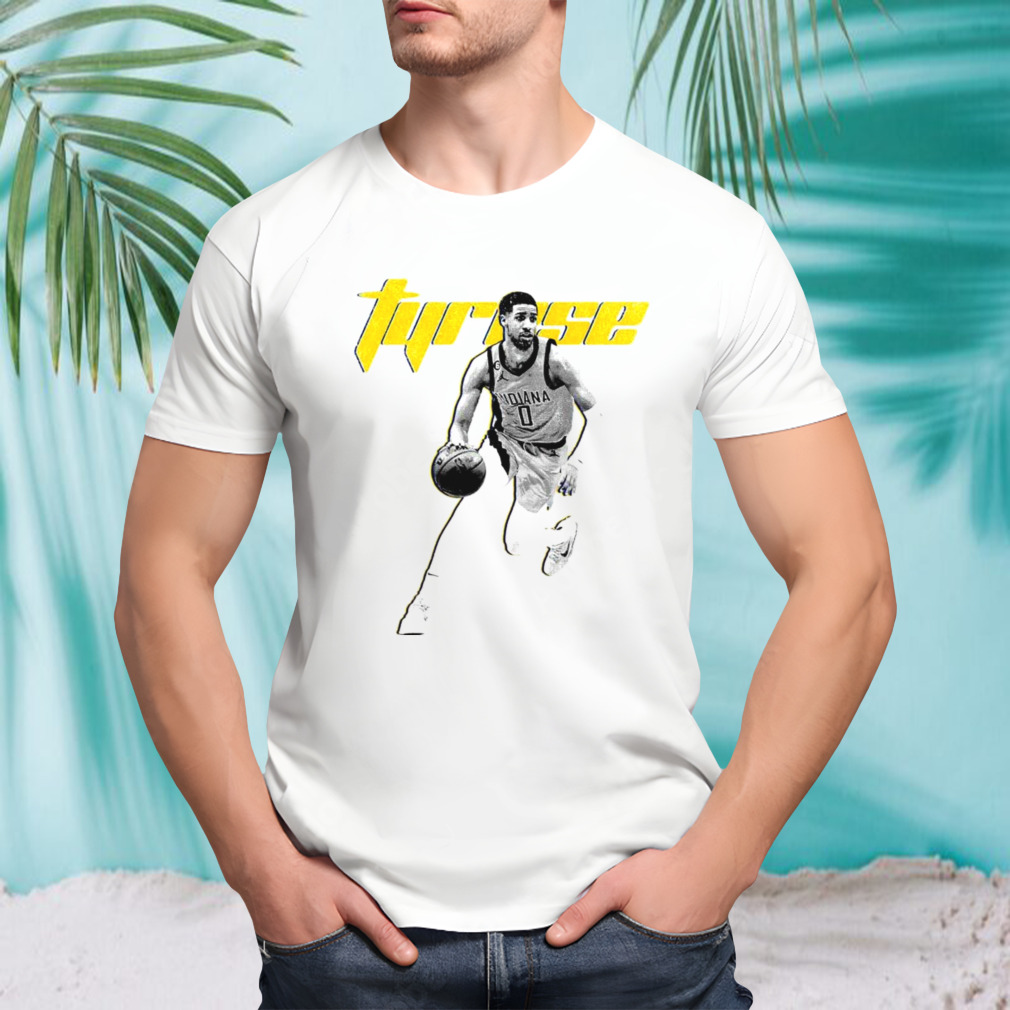 Vintage Tyrese Haliburton Indiana Pacers shirt
