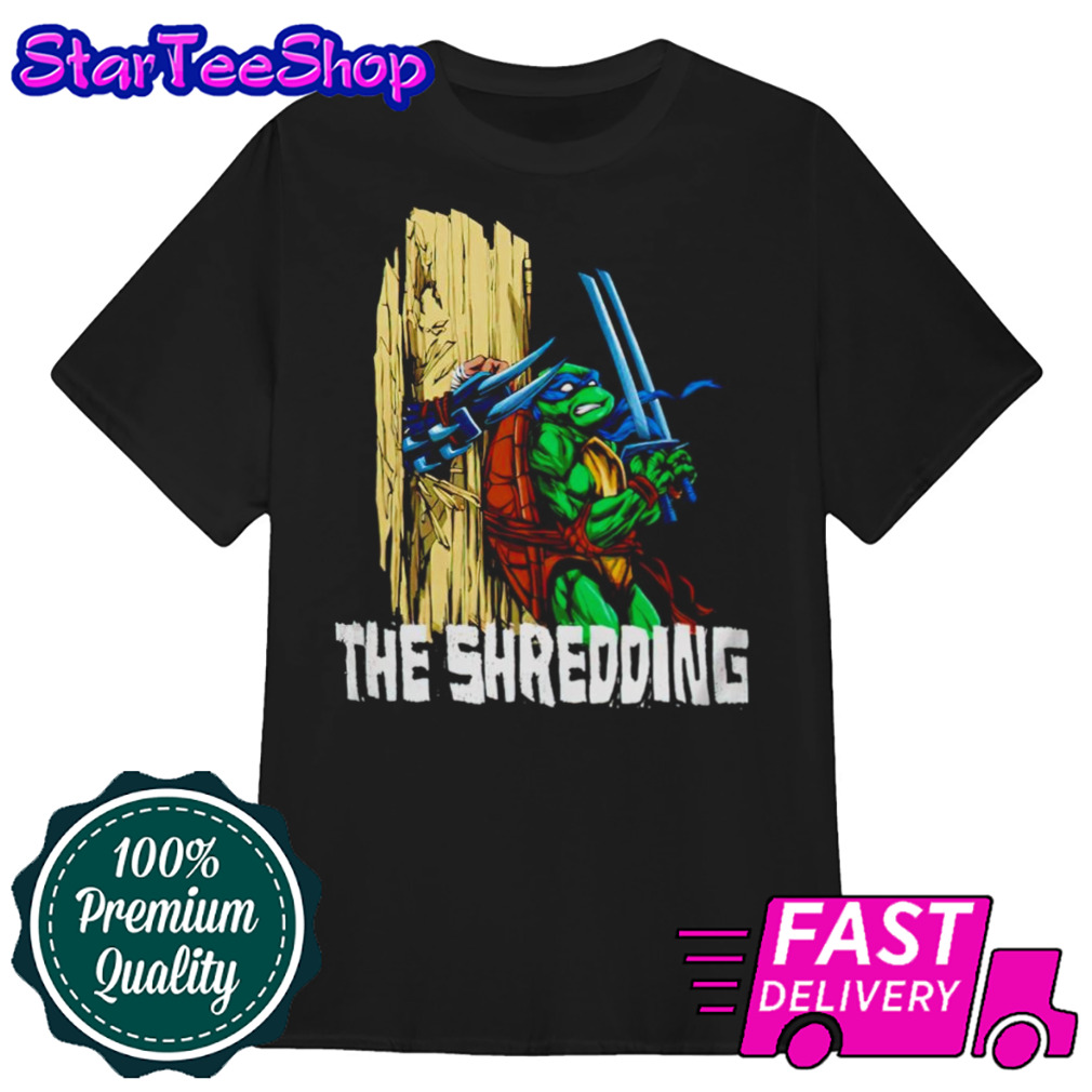 Leonardo and Shredder the shredding shirt