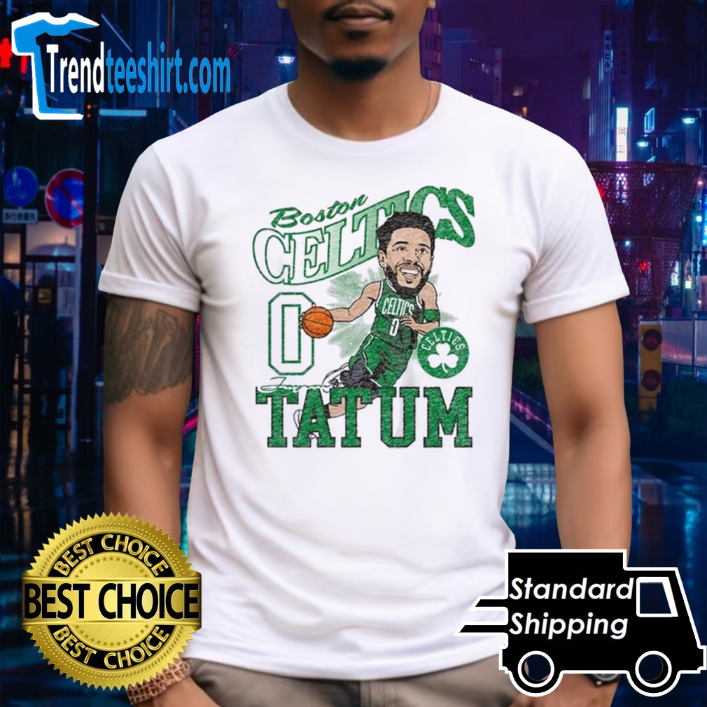 Jayson Tatum Boston Celtics Caricature Player Shirt