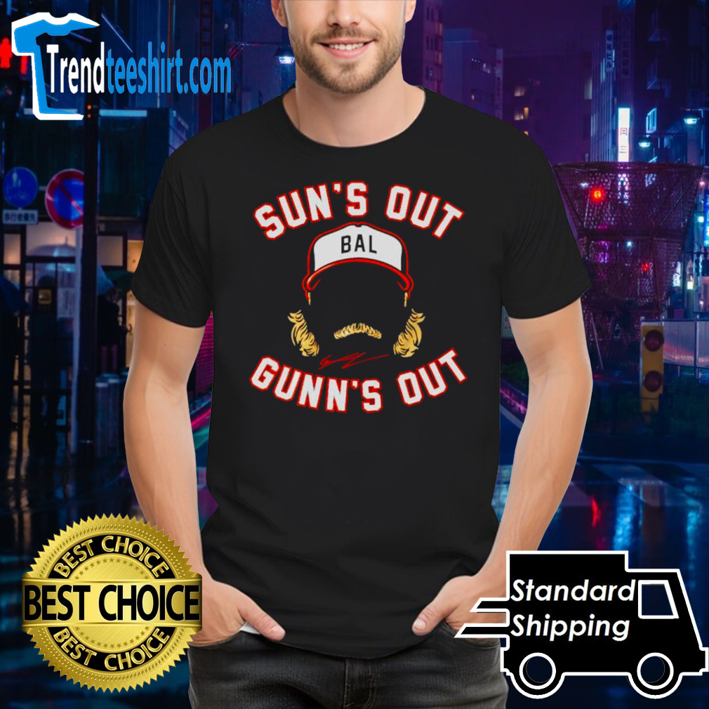 Gunnar Henderson Sun’s out gunn’s out shirt