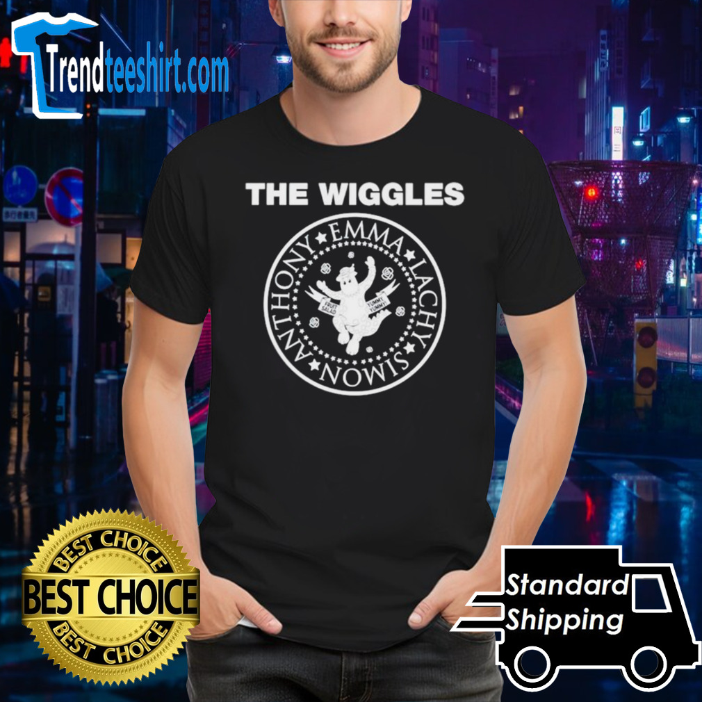 The wiggles anthony emma lachy simon shirt