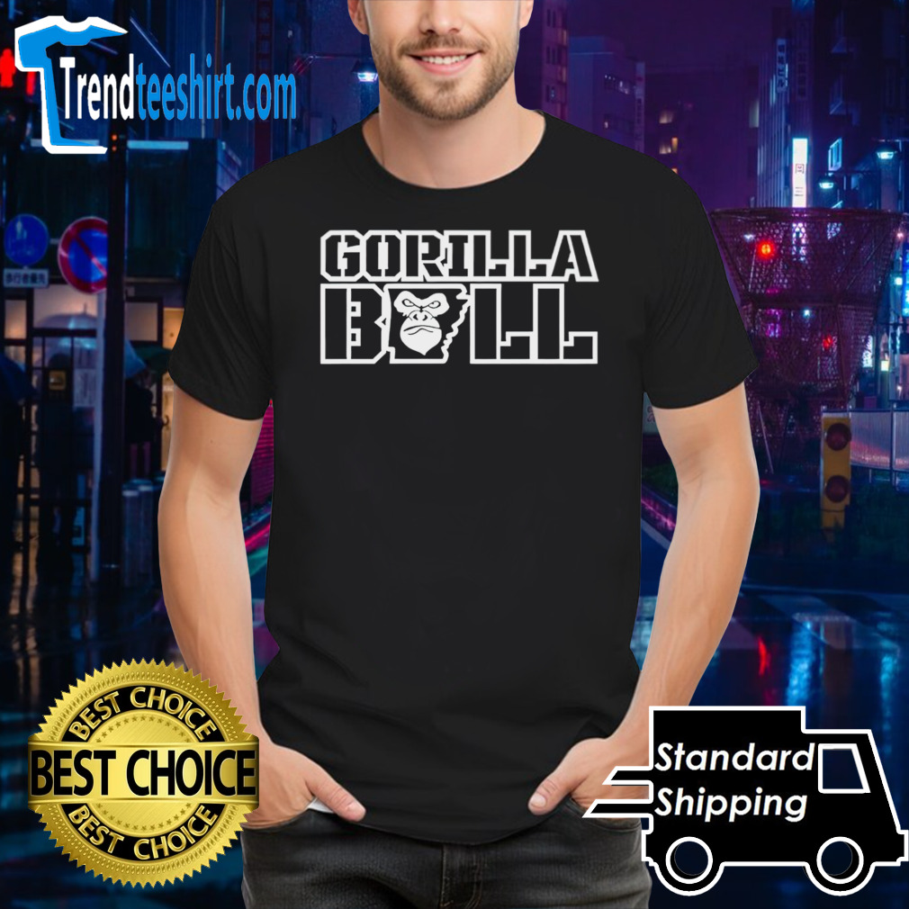 Arkansas Razorbacks Gorilla Ball shirt