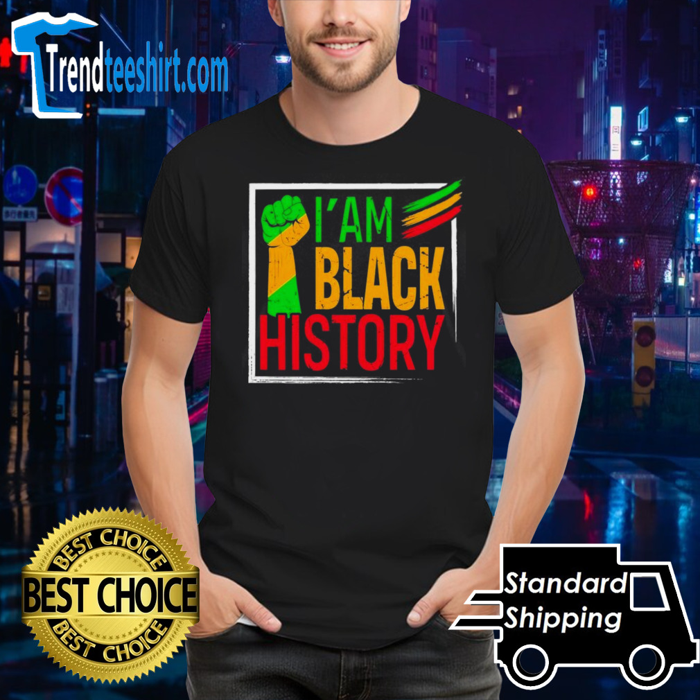 IM Black History Pride Graphic shirt