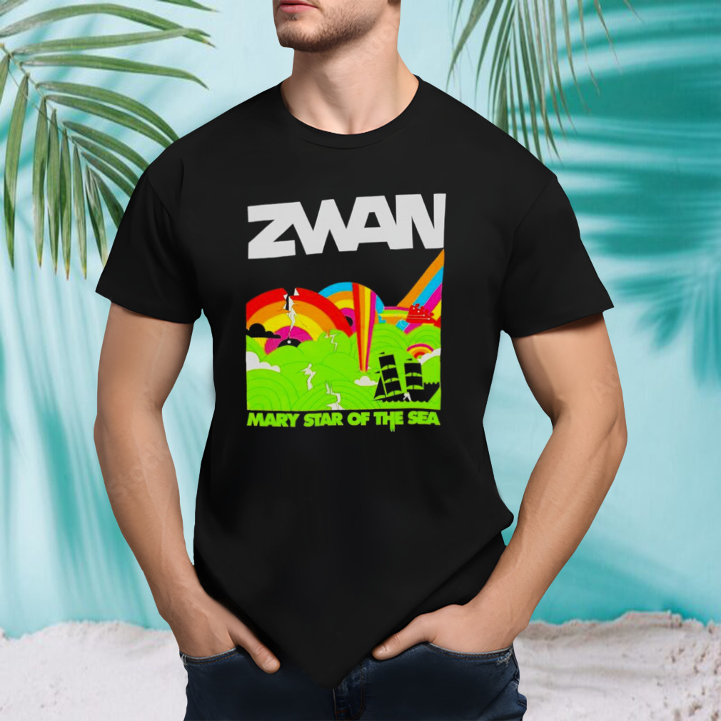 Zwan mary star of the sea shirt