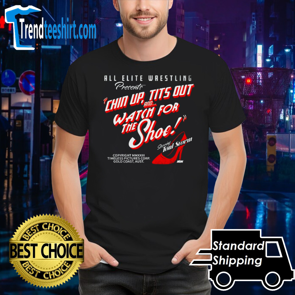 All Elite Wrestling Toni Storm Silver Screen shirt