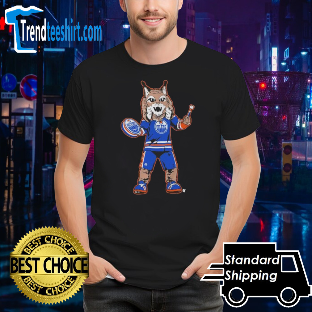 Edmonton Oilers Hunter Mascot Shirt